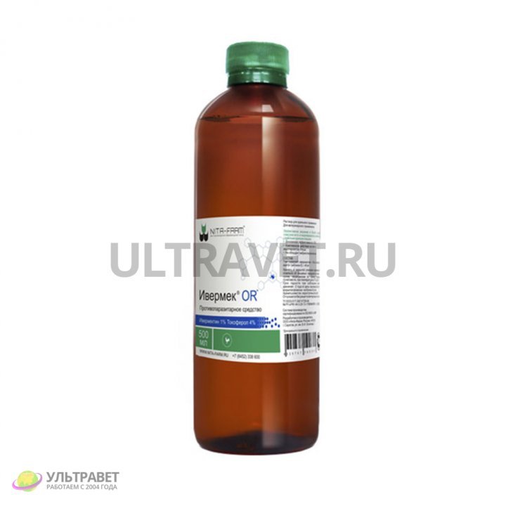 Ивермек OR: инструкция по применению, цена - 3 498 руб.